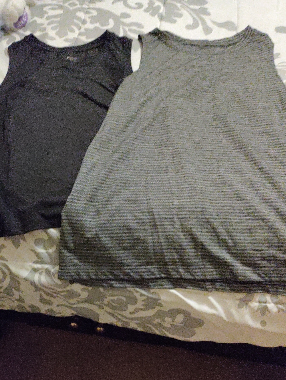 Women’s Sleeveless Tank Top - Black and Gray You Get Both For $5